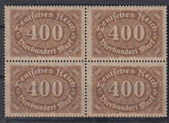 222 - Deutsches Reich Infla Nr. 222 b 