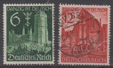 714 - Deutsches Reich Nr. 714 + 715 