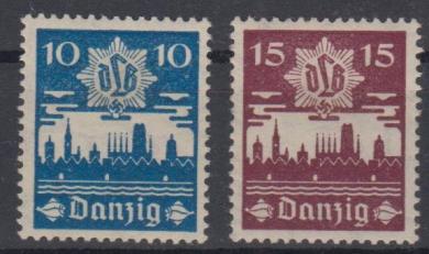 267 - Danzig Nr. 267 + 268 