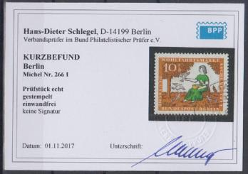 266 - Berlin Nr. 266 I 