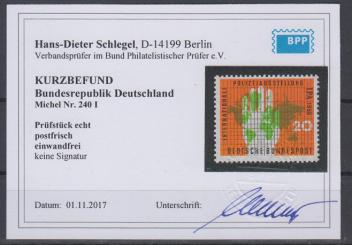 0240 - Bund Nr. 240 I 