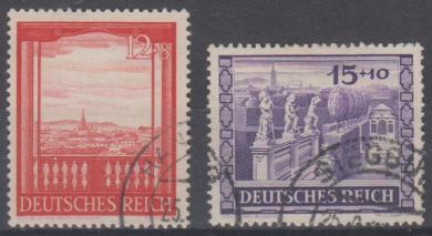804 - Deutsches Reich Nr. 804 + 805 
