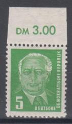 322 - DDR Pieck Nr. 322 b WZ 2XII OR 