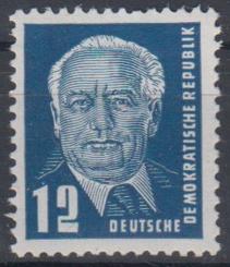 323 - DDR Pieck Nr. 323 vb Wz 2XII 