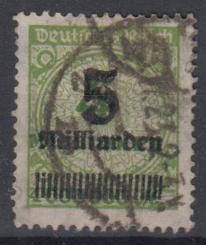 333 - Deutsches Reich Infla Nr. 333 AP OPD Leipzig 