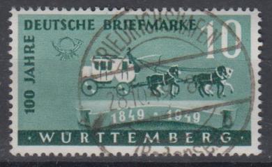 49 - Französische Zone Württemberg Nr. 49 