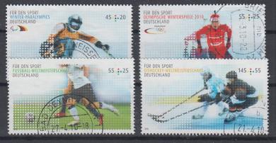 2781 - Bund Sporthilfe 2010 Nr. 2781, 2782 + Nr. 2788, 2789 