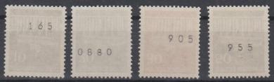 506 - Bund Nr. 506 R - 509 R 