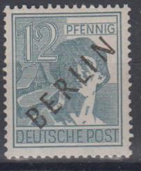 005 - Berlin Schwarzaufdruck Nr. 5 