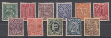 023 - Deutsches Reich Dienst Nr. 23 - 33 
