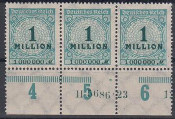 314 - Deutsches Reich Infla Nr. 314 HAN 5686 23 12 