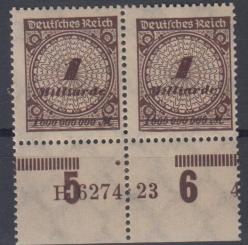 325 - Deutsches Reich Infla Nr. 325 A P HAN H 6274 23 
