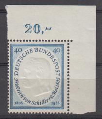 210 - Bund Schiller Nr. 210 EOR 