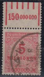 317 - Deutsches Reich Infla Nr. 317 A W OR 