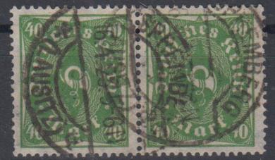 232 - Deutsches Reich Infla Nr. 232 W 