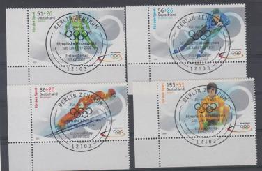 2237 - Bund Für den Sport 2002 Nr. 2237 a - 2240 a 