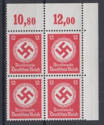 172 - Deutsches Reich Dienst Nr. 172 P OR dgz 