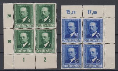 760 - Deutsches Reich Behring Nr. 760 + 761 