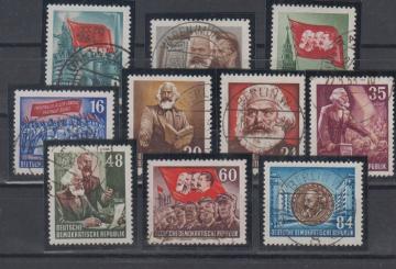 344 - DDR Nr. 344 - 353 