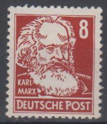 329 - DDR Köpfe 2 Nr. 329 vb WZ 2XII 