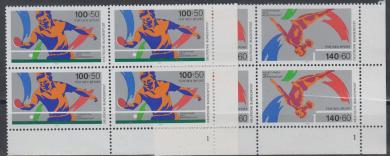 1408 - Bund Für den Sport 89 Nr. 1408 + 1409 FN 