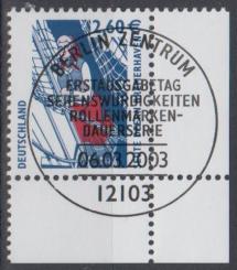 2322 - Bund Sehenswürdigkeiten Nr. 2322 EUR 