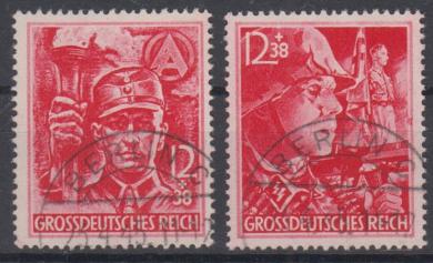 909 - Deutsches Reich Nr. 909 + 910 