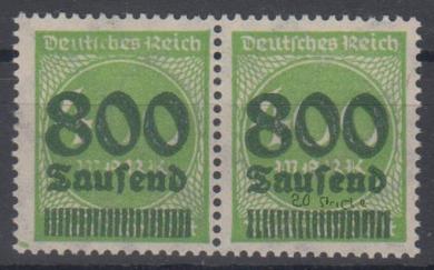 306 - Deutsches Reich Infla Nr. 306 A III 