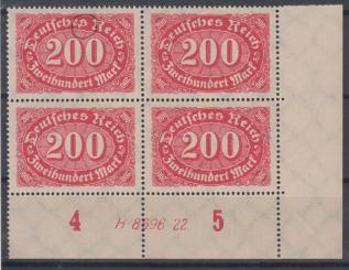 248 - Deutsches Reich Infla Nr. 248 a I 