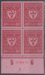 204 - Deutsches Reich Infla Nr. 204 HAN 