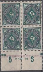 209 - Deutsches Reich Infla Nr. 209 P HAN 