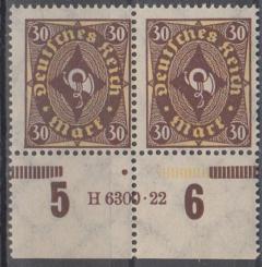 208 - Deutsches Reich Infla Nr. 208 P HAN 