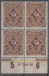 208 - Deutsches Reich Infla Nr. 208 P HAN 