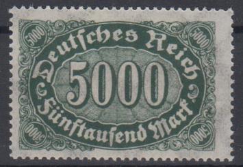 256 - Deutsches Reich Infla Nr. 256 d 