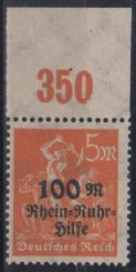 258 - Deutsches Reich Infla Nr. 258 VIII OR 