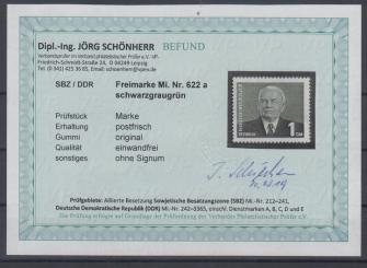 0622 - DDR Nr. 622 a 