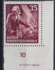 350 - DDR Nr. 350 DZ 