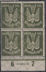 266 - deutsches Reich Infla Nr. 266 HAN H 3334.23 