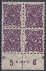 224 - Deutsches Reich Infla Nr. 224 HAN H 5444.22 