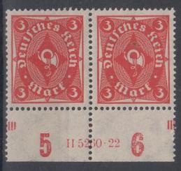 225 - Deutsches Reich Infla Nr. 225 HAN H 5260.22 