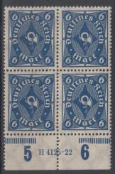 228 - Deutsches Reich Infla Nr. 228 HAN H 4125.22 