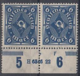228 - Deutsches Reich Infla Nr. 228 HAN H 6346.22 