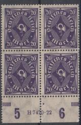 230 - Deutsches Reich Infla Nr. 230 HAN H 7470.22 