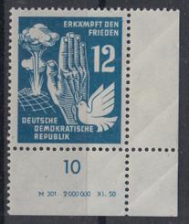 278 - DDR Nr. 278 DV 1 