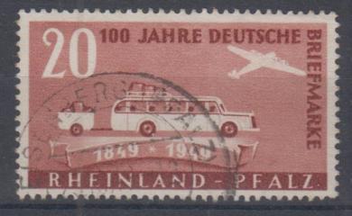 50 - Französische Zone Rheinland-Pfalz Nr. 50 I 