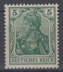 85 - Deutsches Reich Germania Nr. 85 Ia 