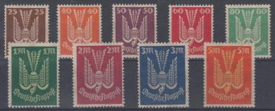 210 - Deutsches Reich Infla Flugpost Nr. 210 - 218 