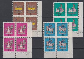 348 - Berlin Nr. 348 - 351 FN 