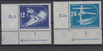 246- DDR Nr. 246 + 247 DZ 
