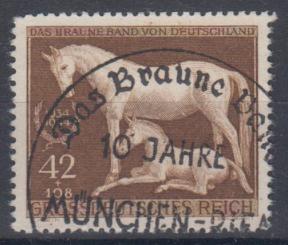 899 - Deutsches Reich Braunes Band Nr. 899 